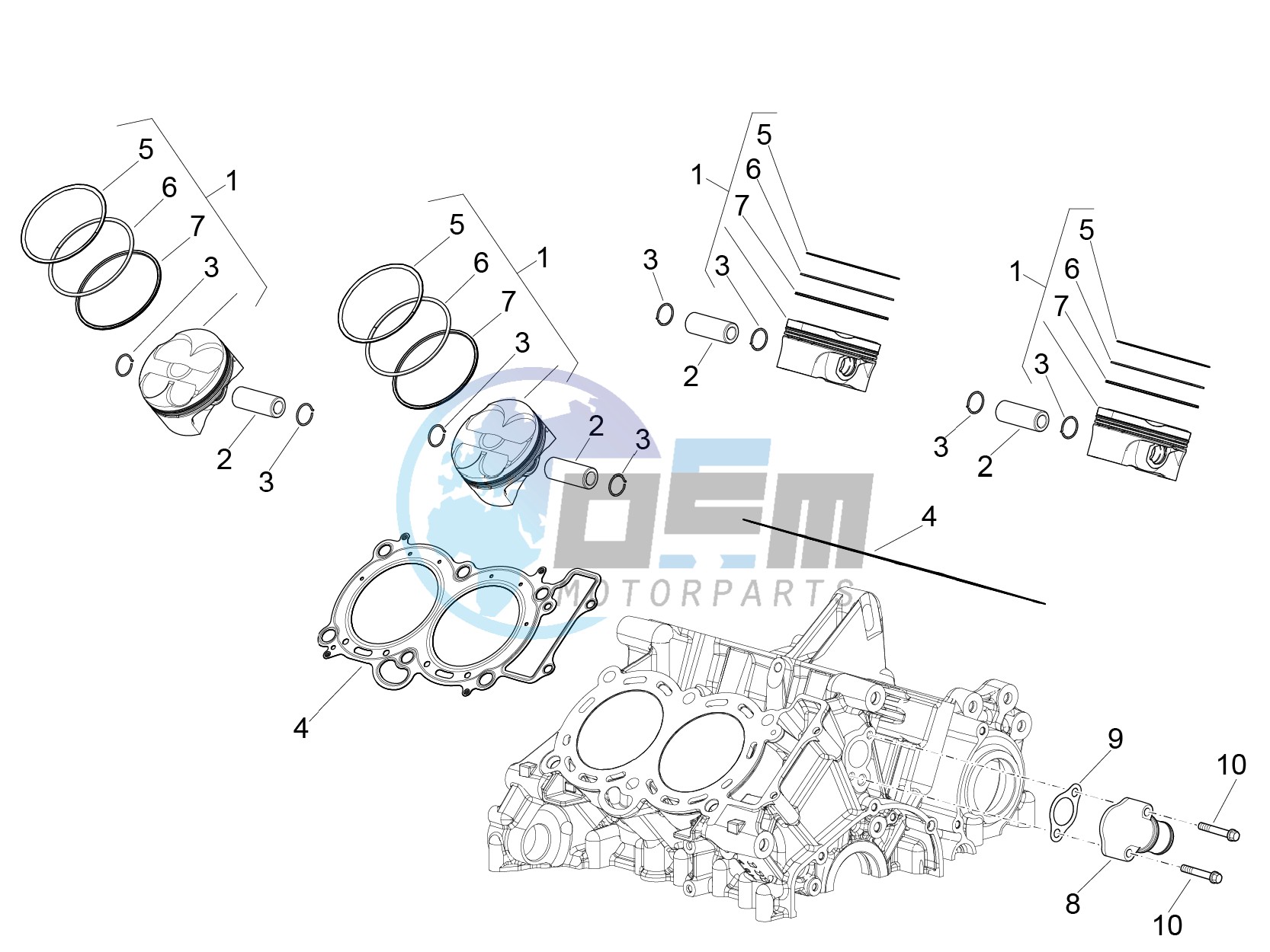 Cylinder - Piston