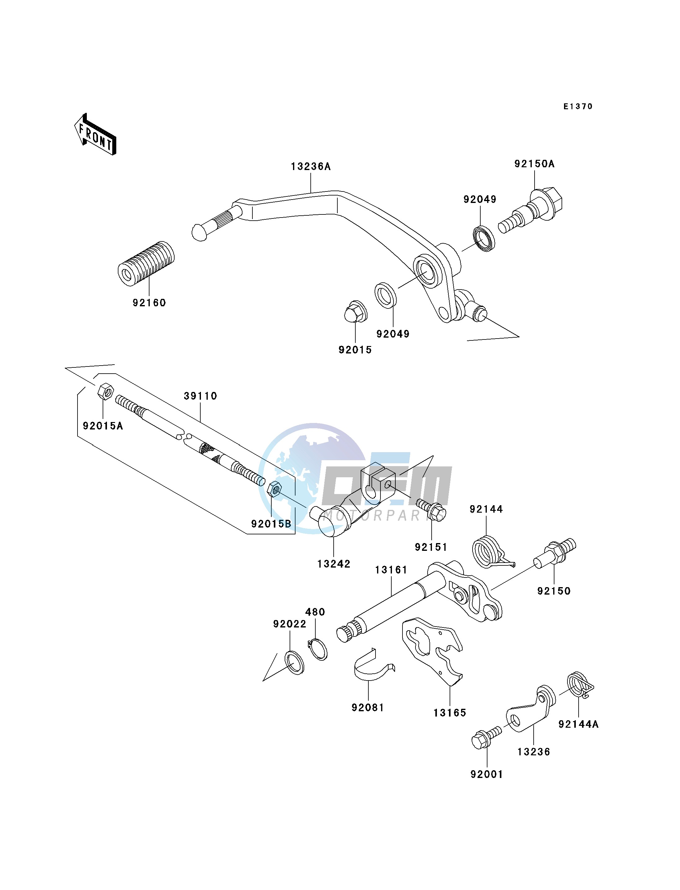 GEAR CHANGE MECHANISM