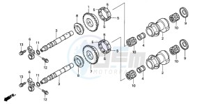 ST1300A drawing BALANCER SHAFT