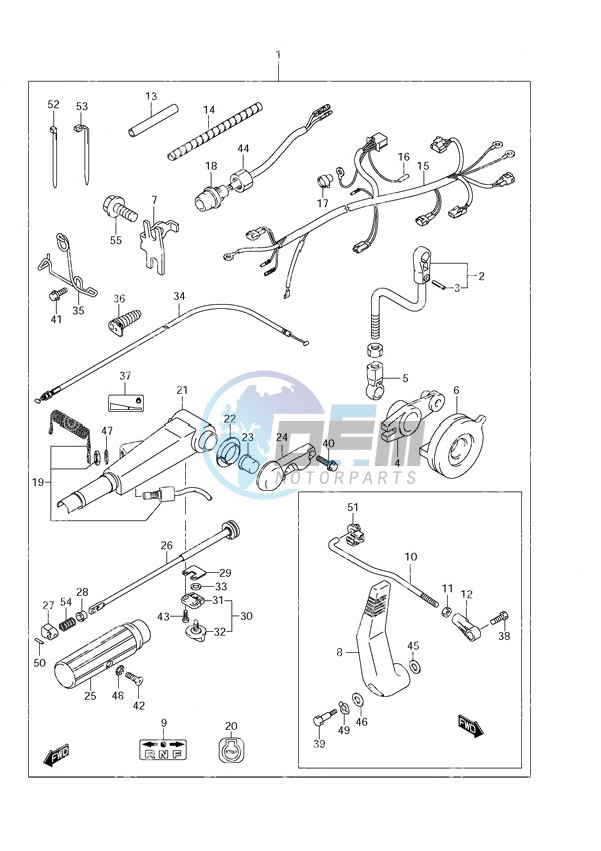 Tiller Handle