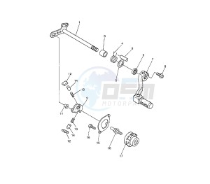 WR F 450 drawing SHIFT SHAFT