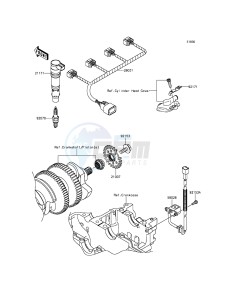 ZZR1400 ABS ZX1400FFFA FR GB XX (EU ME A(FRICA) drawing Ignition System