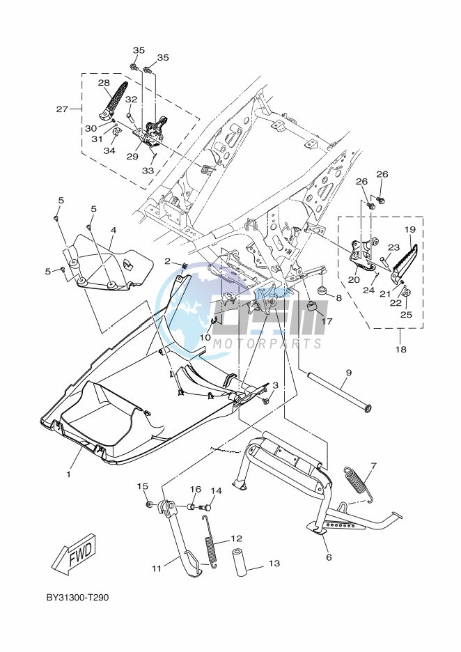 STAND & FOOTREST