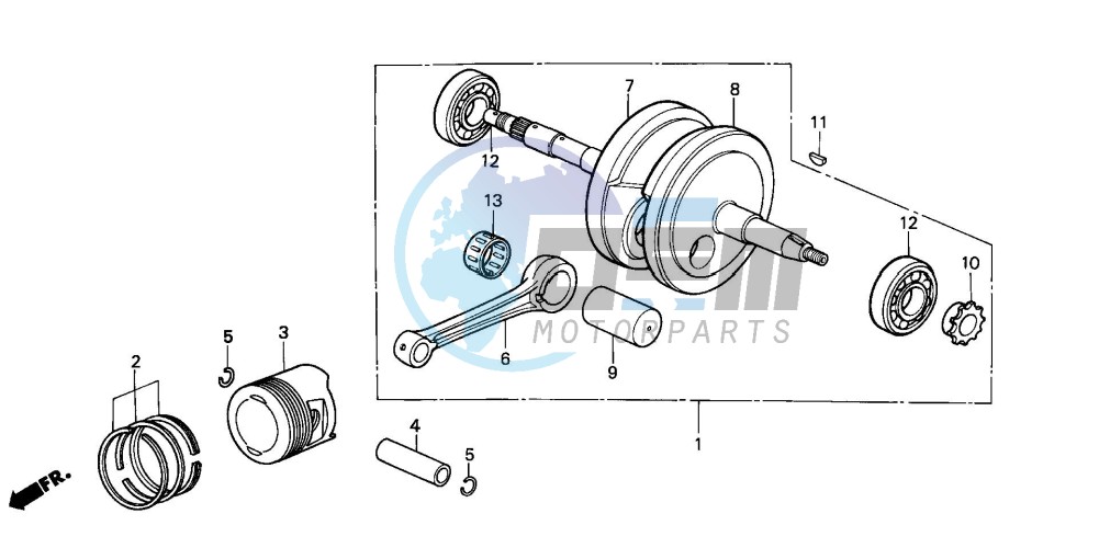 CRANKSHAFT/PISTON