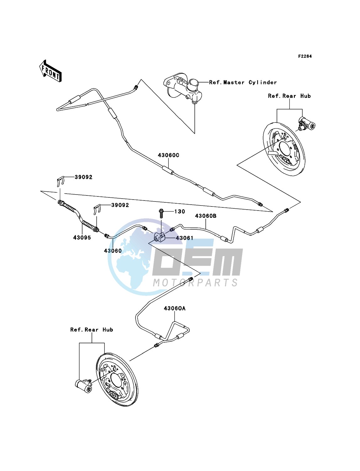 Rear Brake Piping