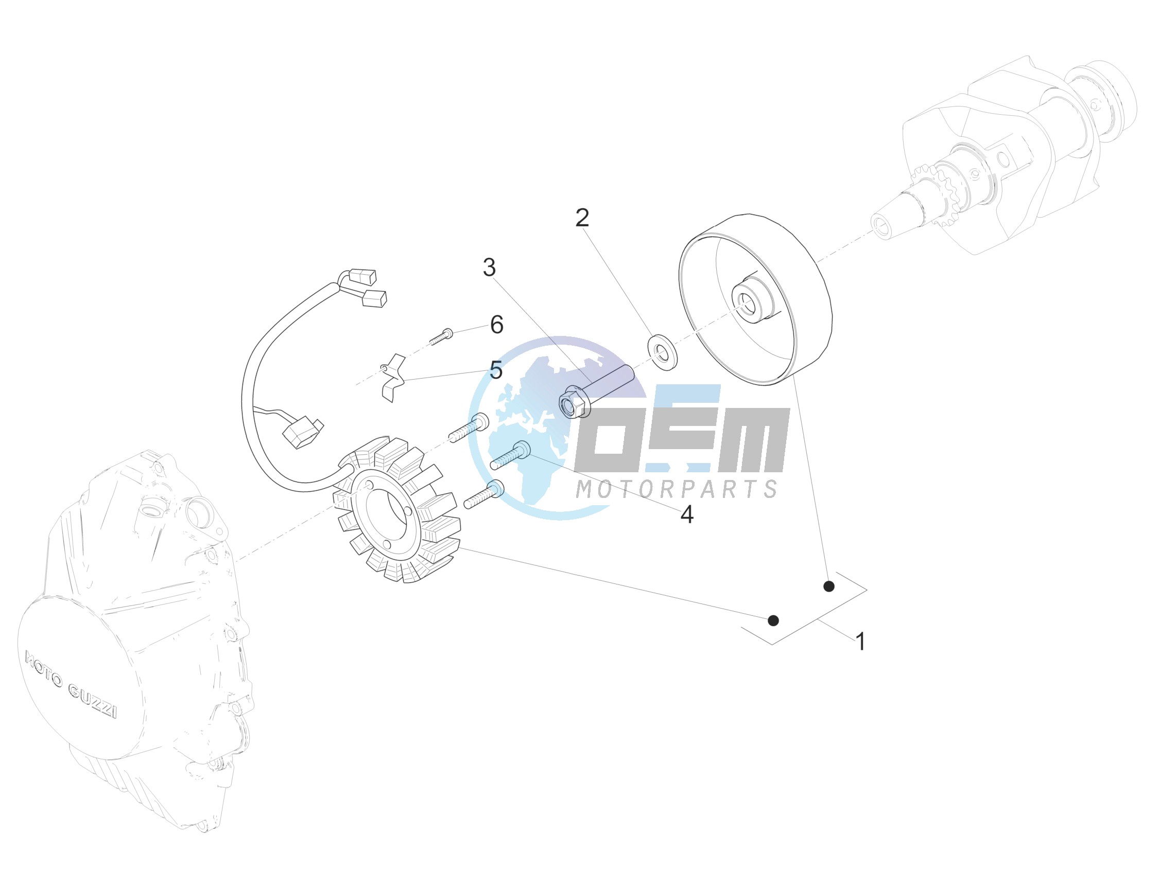 Cdi magneto assy / Ignition unit