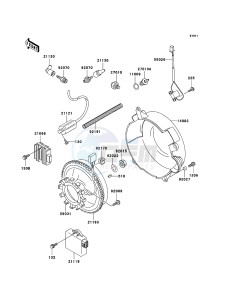 MULE 3000 KAF620-G5 EU drawing Generator/Ignition Coil