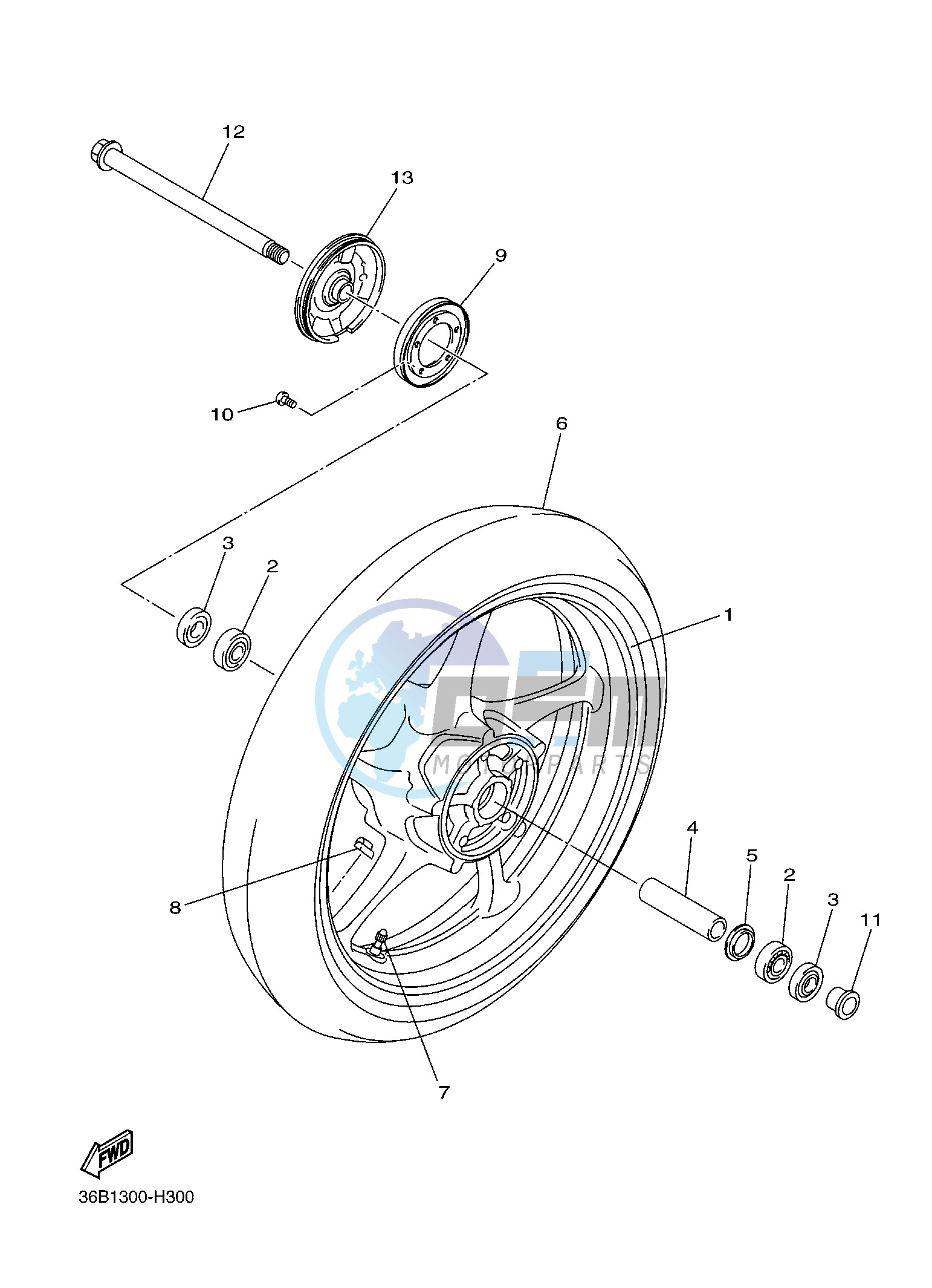 FRONT WHEEL