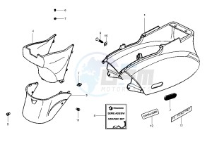 Zip 50 SP drawing Rear Body