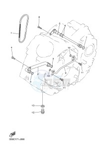 XVS1300A MIDNIGHT STAR (12C7) drawing OIL PUMP