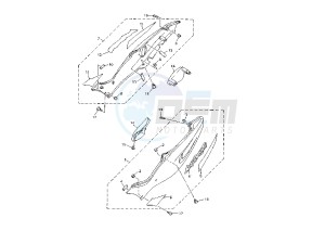 YZF R THUNDER ACE 1000 drawing SIDE COVERS