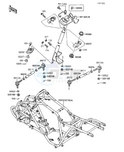 KSF 250 A [MOJAVE 250] (A3-A7) [MOJAVE 250] drawing FRAME