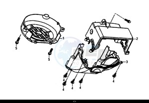 ORBIT II 50 (25 KM/H) (AE05W8-NL) (L8-M0) drawing SHROUD ASSY