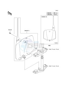 KLX 110 A (KLX110 MONSTER ENERGY) (A6F-A9FA) A6F drawing ACCESSORY