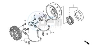 PES150R 125 drawing GENERATOR