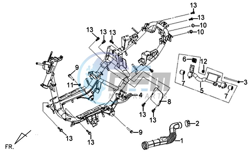 FRAME / ENGINE MOUNT