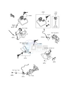 VULCAN S ABS EN650BGFA XX (EU ME A(FRICA) drawing Ignition Switch