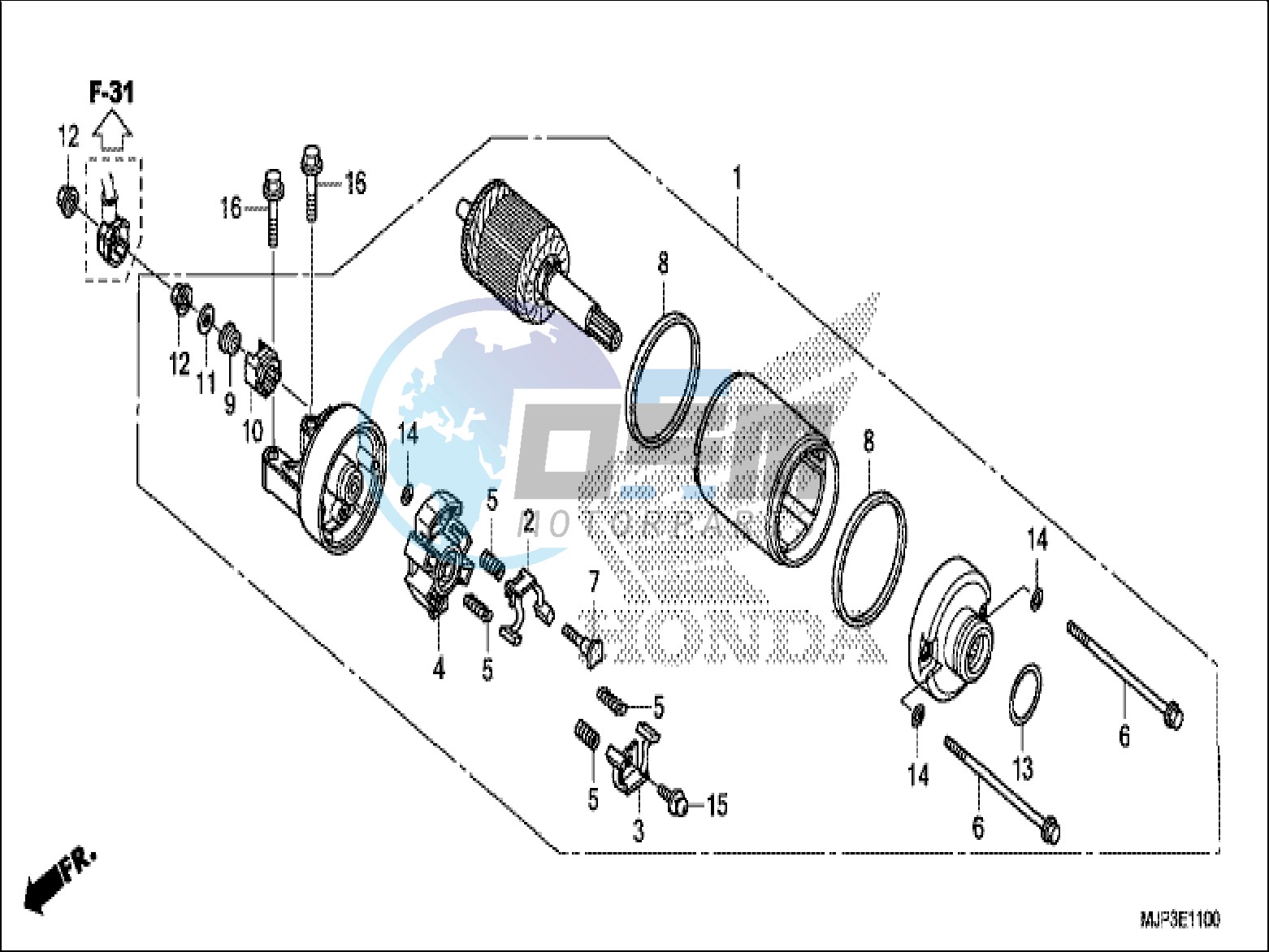 STARTER MOTOR