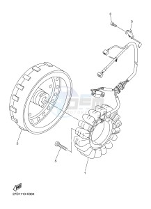 XVS1300CU XVS1300 CUSTOM XVS1300 CUSTOM (2SSA) drawing GENERATOR