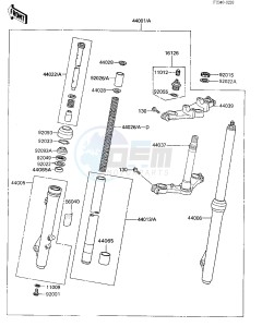 KX 80 L N [KX80] (L2-N3) [KX80] drawing FRONT FORK-- L2_N2_- -