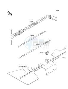 ZZR1400 ABS ZX1400B6F FR GB XX (EU ME A(FRICA) drawing Cables