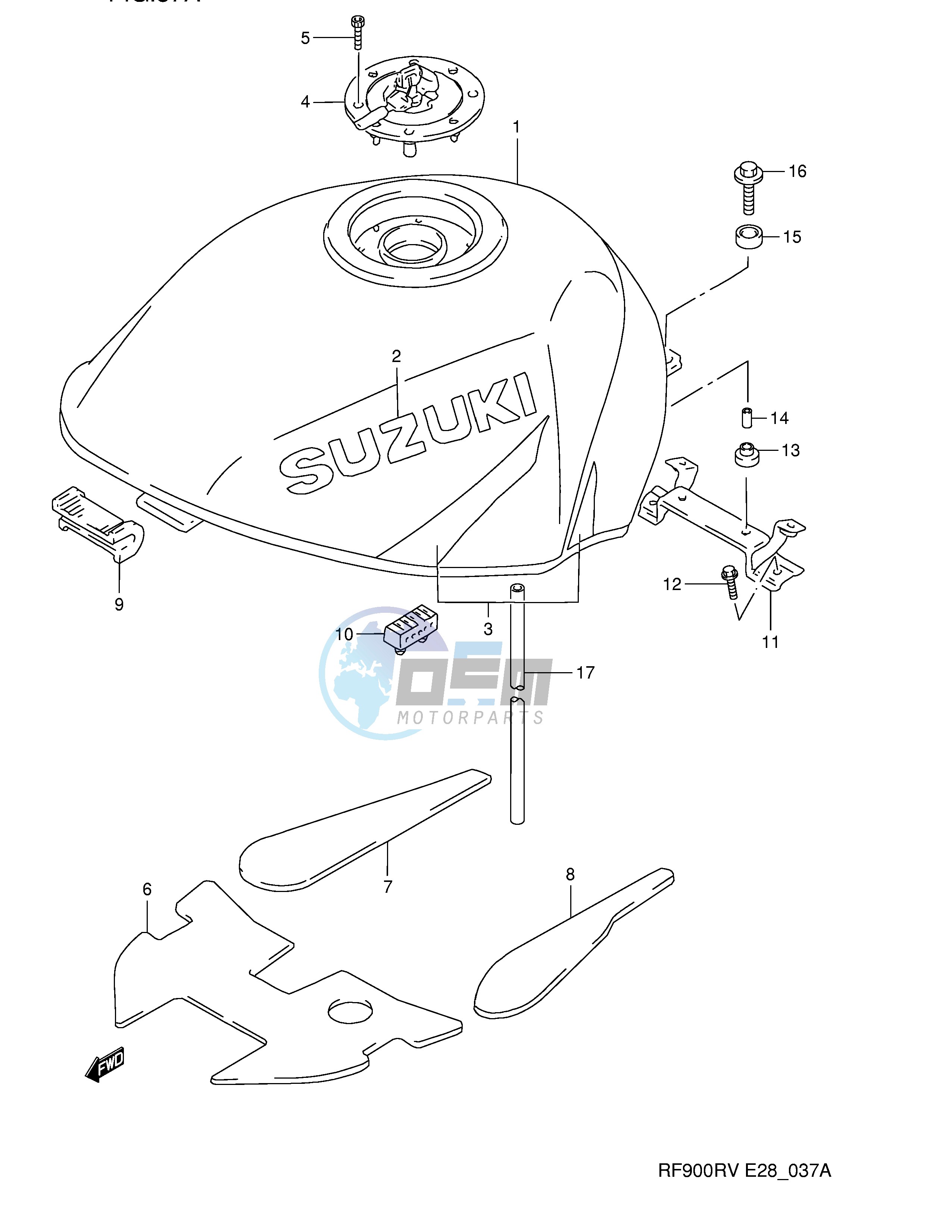 FUEL TANK (MODEL T)