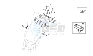 RX-SX 125 2008-2010 drawing Dashboard