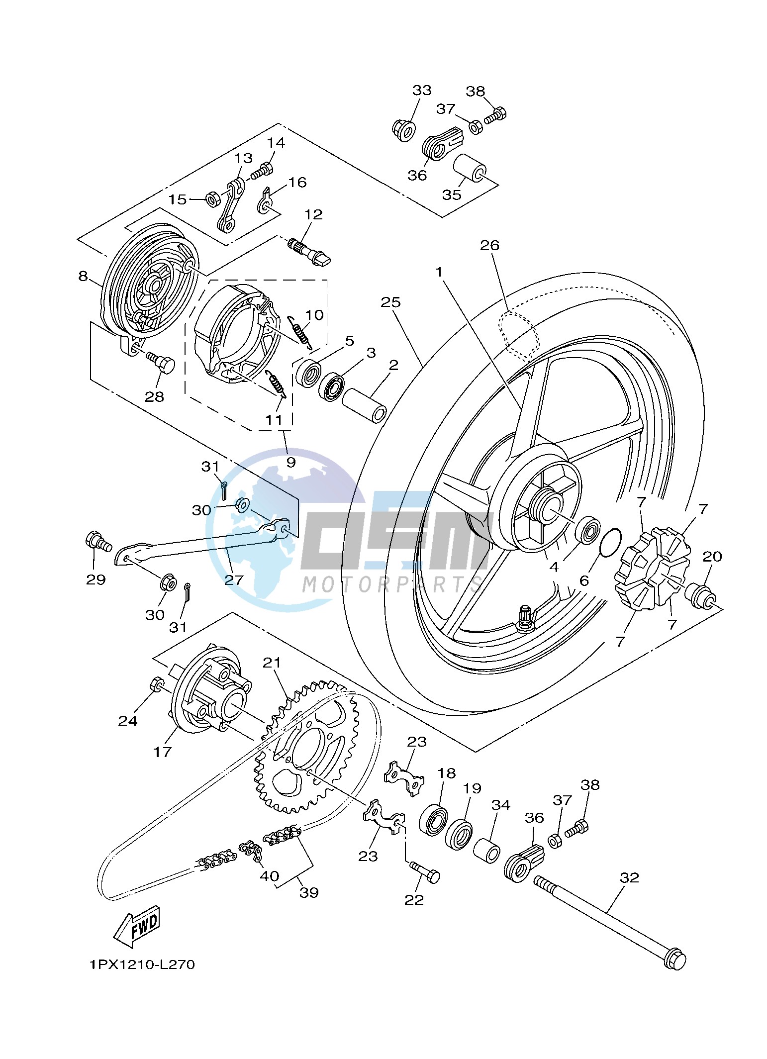 REAR WHEEL