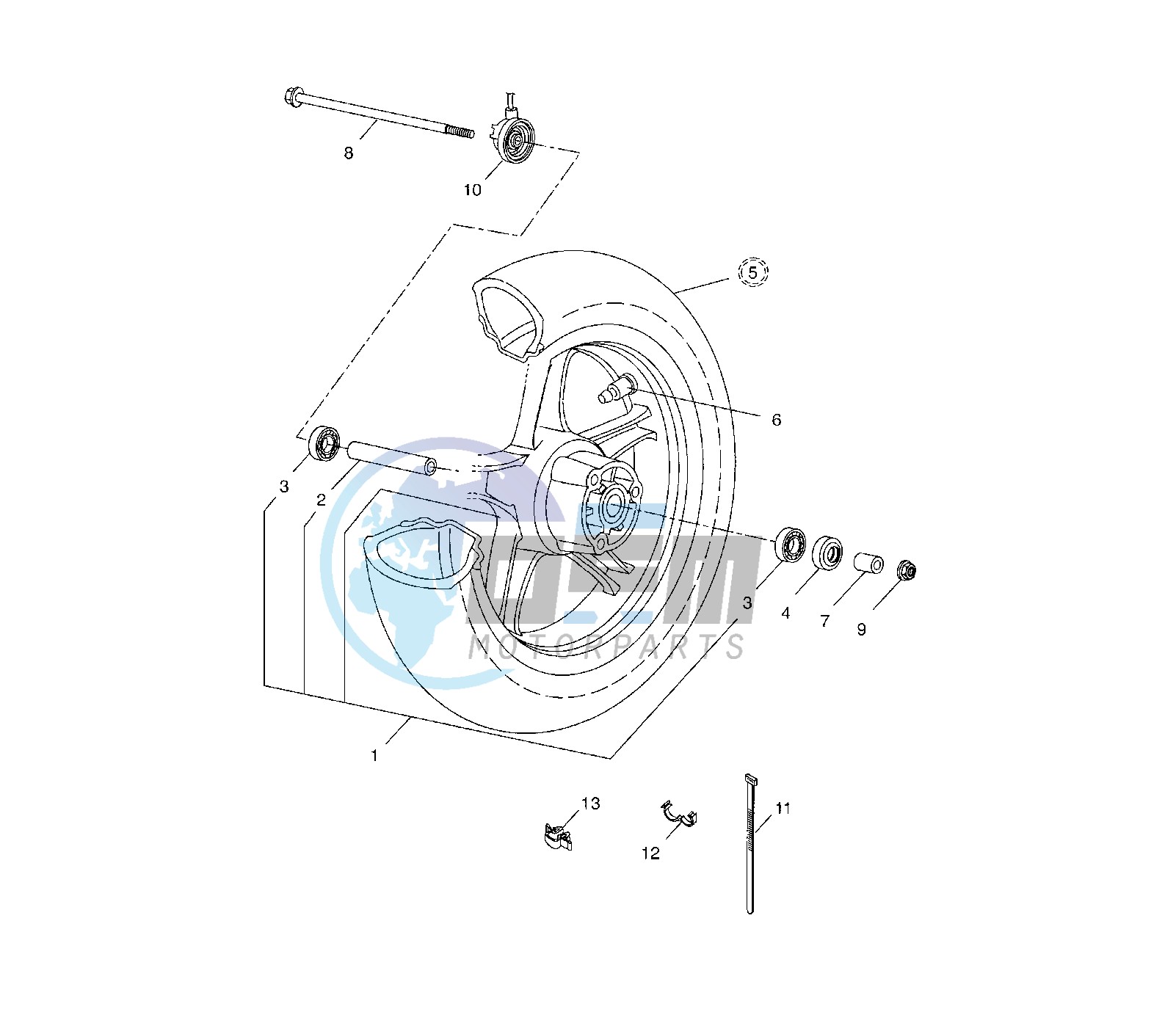 FRONT WHEEL