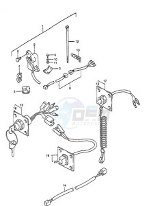 DT 65 drawing Panel Switch