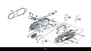 JOYRIDE 300 16" (LJ30W4-EU) (M3) drawing L. CRANK CASE COVER