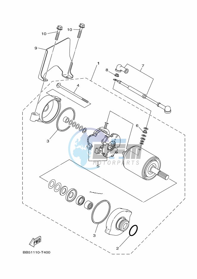 STARTING MOTOR