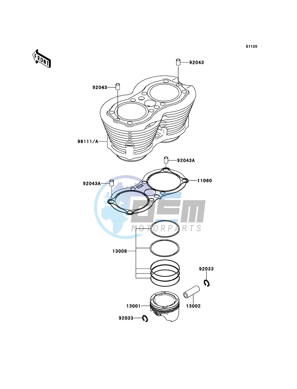 Cylinder/Piston(s)