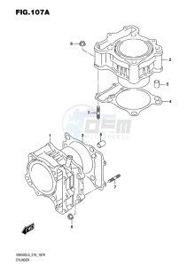 SV650S EU drawing CYLINDER