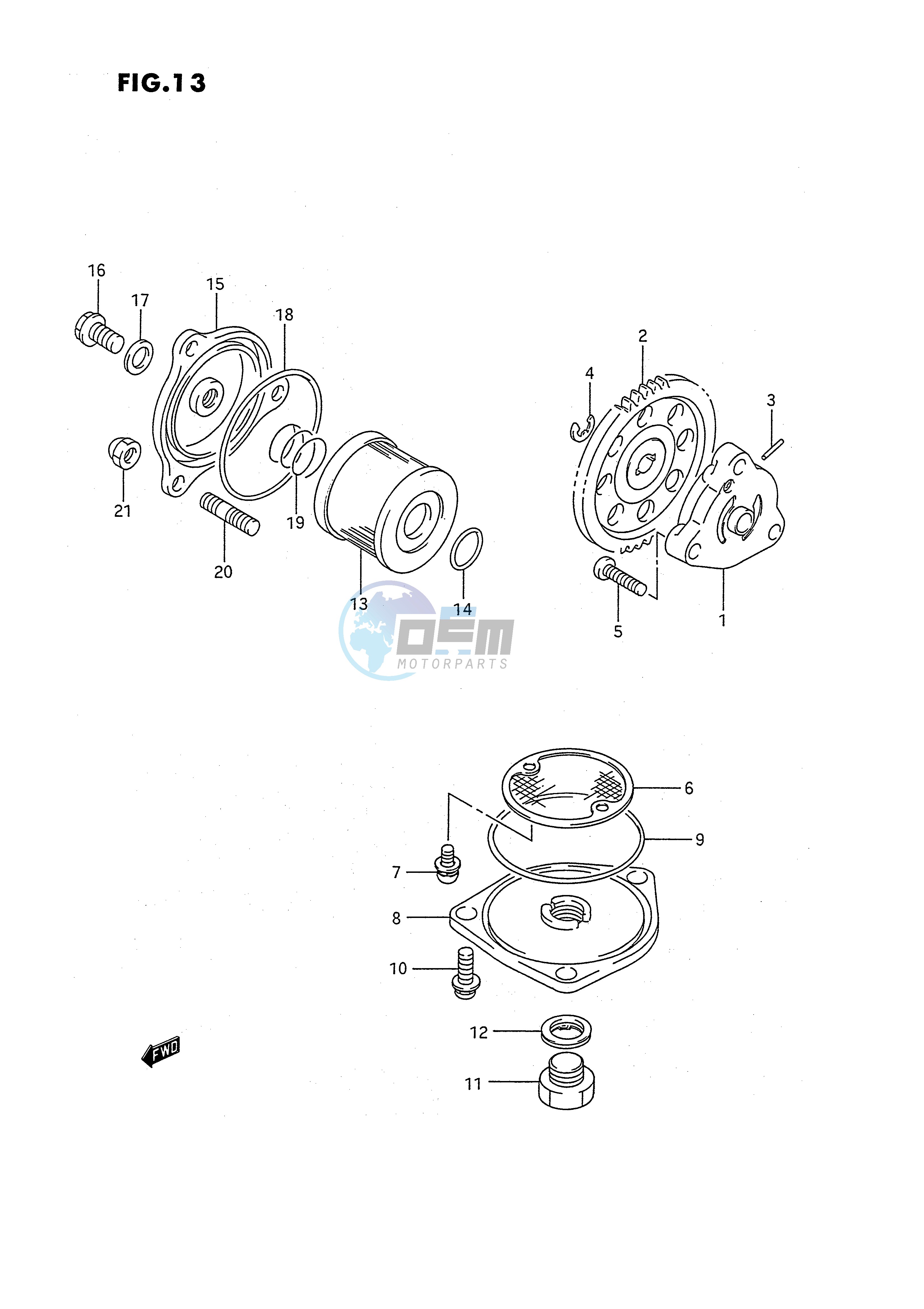 OIL PUMP - FUEL PUMP