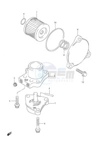 DF 9.9 drawing Oil Pump