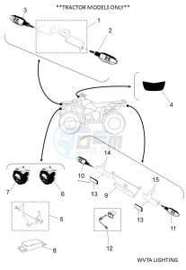 YFM700FWBD YFM7NKPHK (B5KF) drawing WVTA LIGHTING