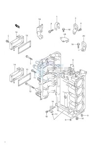 DF 60 drawing Cylinder Block