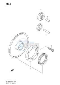 VZ800 drawing STARTER CLUTCH