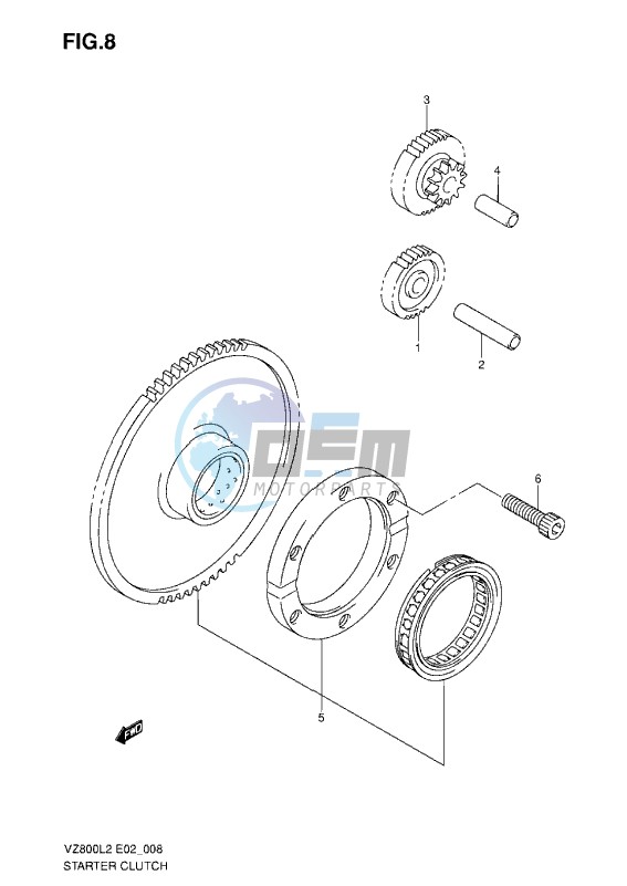 STARTER CLUTCH