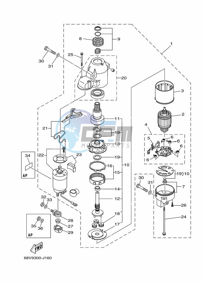 STARTER-MOTOR