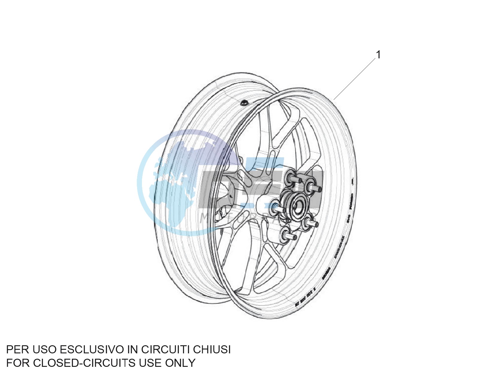 Rear wheel assembly