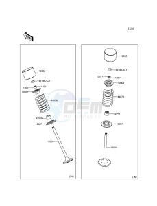 NINJA_250SL BX250AFS XX (EU ME A(FRICA) drawing Valve(s)