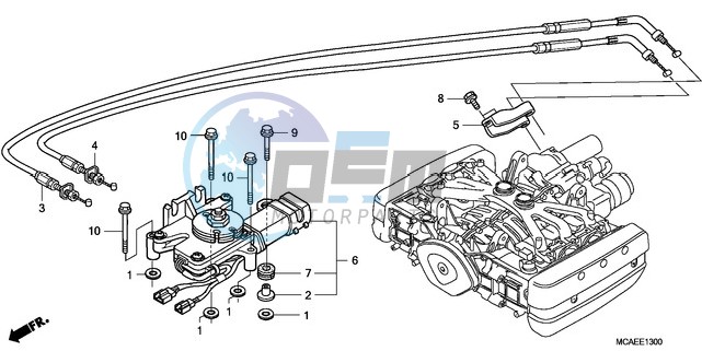 REVERSE SHIFT ACTUATOR