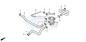 VT750C drawing AIR SUCTION VALVE