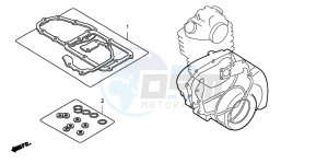 TRX250TE FOURTRAX ES drawing GASKET KIT B