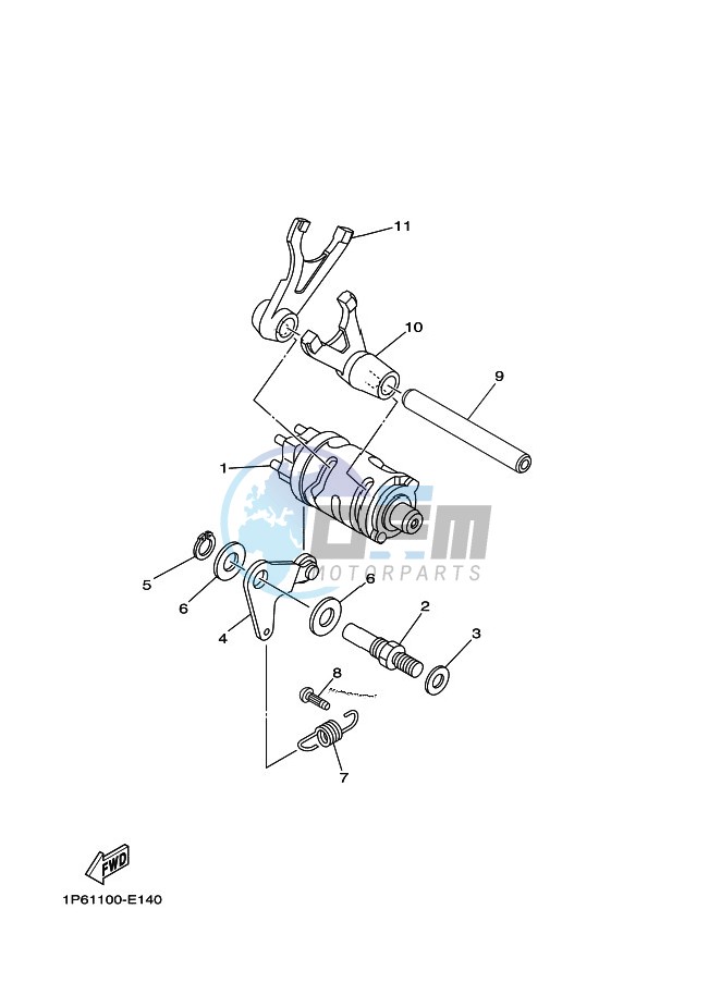 SHIFT CAM & FORK