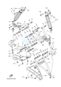 YXE700ES YXE70WPSH WOLVERINE R-SPEC EPS SE (BN56) drawing FRONT SUSPENSION & WHEEL