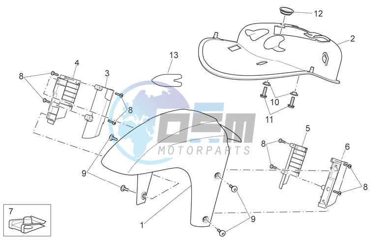 Front body - Front mudguard