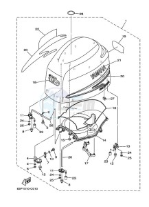 F150AETL drawing FAIRING-UPPER